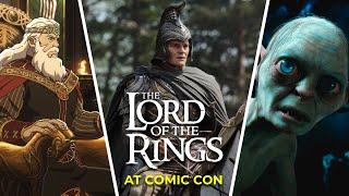 Every Lord of the Rings Announcement from SDCC Rings of Power War of the Rohirrim Hunt for Gollum