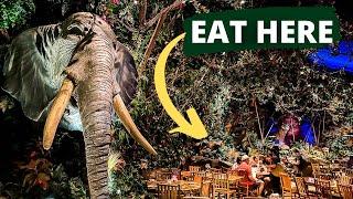 Eat Lunch in a Jungle at the Rainforest Cafe at Animal Kingdom