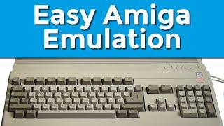 Easy Commodore Amiga Emulation - FS-UAE installation setup and games