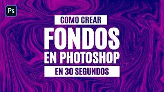 TUTORIAL - Como crear tus propios FONDOSBACKGROUND en PHOTOSHOP en ¡30 Segundos