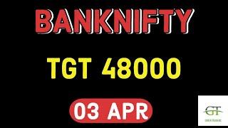 BANKNIFTY expiry prediction 03 Apr Wednesday I nifty prediction 03 Apr Wednesday