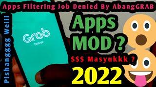  Apps MOD Grab 2022??? Review Original Apps by AbangGRAB Channel  Filtering Apps Jobs??? Masyuk?