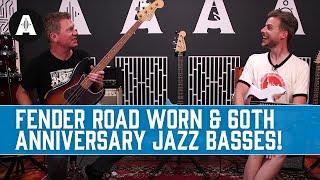 NEW Fender 60th Anniversary Jazz Bass & Road Worn Series - Its About To Get Funky