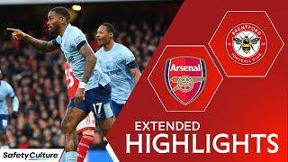 Arsenal 1-1 Brentford  Extended Highlights  Premier League