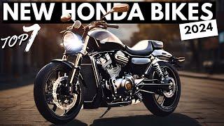 Top 7 NEW Honda Motorcycles For 2024  Honda Bikes Review