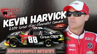 2014 KEVIN HARVICK GREAT CLIPS CHEVROLET CAMARO DIECASTBUFFET REVIEWS NASCAR DIECAST 164