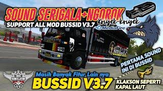 KODENAME OBB BUSSID V3.7 SOUND SERIGALA NGOROK  KLAKSON SEPERTI KAPAL LAUT PERTAMA DI BUSSID V3.7