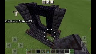 Netherportaldesign mit Blackstone Minecraft Tutorial