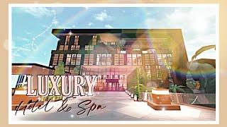 LUXURY HOTEL •850K• NO LARGE PLOT  TOUR + SPEED BUILD  WELCOME TO BLOXBURG