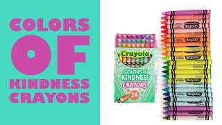 Giveaway #2. 24 Crayola Colors of Kindness Crayons