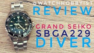REVIEW Grand Seiko Spring Drive Diver SBGA229