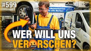 Versteckte Kamera?  Irre Live-Fehlersuche an Mercedes-Feststellbremse Wir rufen den Besitzer an