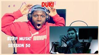 DUKI - BZRP MUSIC SESSIONS #50 Official video Reaction 