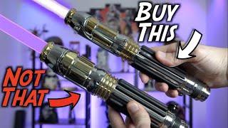 Star Wars Galaxys Edge Mace Windu Lightsaber VS Neopixel from Artsabers