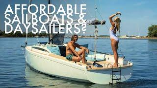 Top 5 Small Sailboats  Daysailers Under $100K  Price & Features