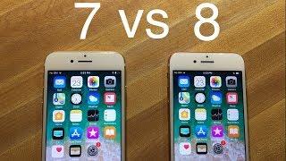 iPhone 8 vs iPhone 7 Speed Test Comparison