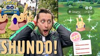 I Cant Believe It *SHUNDO* GOOMY Pokemon GO Community Day