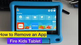 How to Remove an App on Fire HD Kids Child’s profile