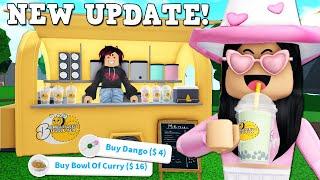 NEW BLOXBURG SUMMER FOOD FESTIVAL UPDATE Boba Town Event and MORE