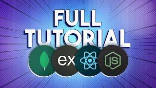 MERN Stack Full Tutorial  User authentication JWT Node.js MongoDB React and more