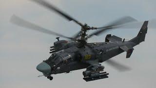 Mi-35  Mi-28  Ka-52  Mi-8 helicopters control hover and departure.