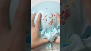 Oddly Satisfying Slime ASMR No Music Videos - Relaxing Slime 2022 Satisfying Slime ASMR    #shorts