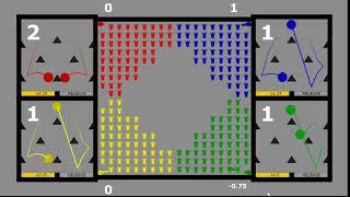 Increase or Release - Kingdom Wars in Algodoo