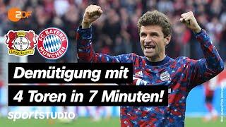 Bayer Leverkusen – FC Bayern Highlights  Bundesliga 8. Spieltag  sportstudio