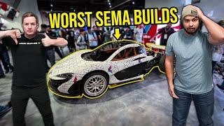 Roasting The WORST SEMA Builds EVER Our Own