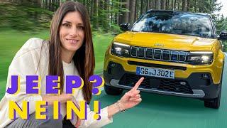 Ist der Avenger 2024 noch ein richtiger Jeep? Nein findet Cyndie Allemann