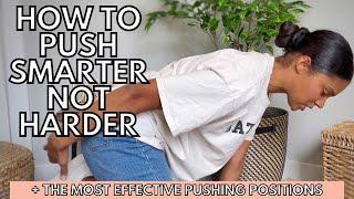 How to Push in Labor  Best Labor Positions for an Easier Birth  Pushing out a Baby Easily