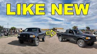 I BOUGHT A SUPER RARE 2006 TREMOR PACKAGE FORD RANGER BUT THE SUSPENSION WAS COMPLETELY DESTROYED