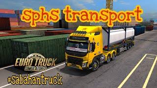 SPHS TRANSPORT  Sabahan Truck  Euro truck simulator 2 Gameplay