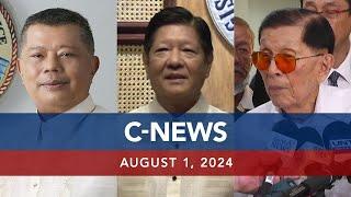 UNTV C-NEWS  August 1 2024