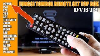 Mengenal tombol Remote Set Top Box Dvbt2 Beserta Fungsi Dan Kegunaannya  Tips Tv Digital