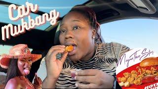 Megan Thee Stallon Hottie Sauce Car Mukbang