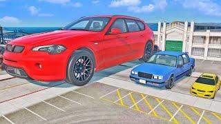 Large Medium Small CAR WHICH WILL WIN THE BATTLE in BeamNG.drive?