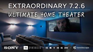 EXTRAORDINARY 7.2.6 Home Theater Tour The ULTIMATE Movie Watching Experience.. In Your Own House 