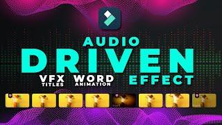 Filmora 12.5 New Feature Audio Driven Effect and More  How Audio driven effect works in filmora