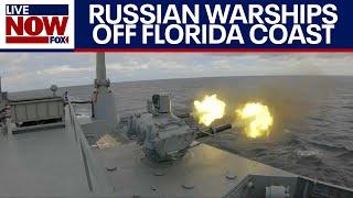 Russian warships near Florida coast armed with hypersonic missiles  LiveNOW from FOX