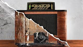 1938 Philips  Old Radio Restoration