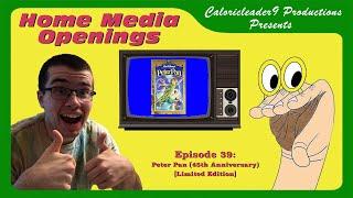 Home Media Openings Episode 39- Opening to Peter Pan 1953 1998 VHS