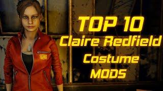 Top 10 Costume mods for Claire Redfield Resident Evil 2 Remake