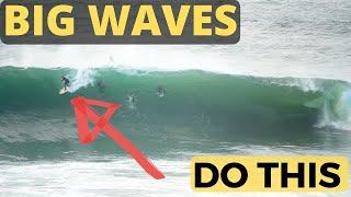 How To Surf Big Waves & Overcome Fear  Surf Lesson