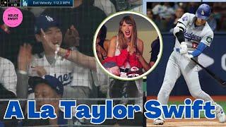 Shohei Ohtani’s wife ‘A La Taylor Swift’ CHEERS on Dodgers star in stands during team DEBUT