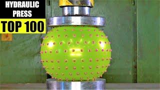 Top 100 Best Hydraulic Press Moments VOL 4  Satisfying Crushing Compilation