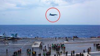 A Russian SPY PLANE Flies Above a US Aircraft Carrier Then THIS Happened...