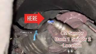 2008 Toyota Sienna 3.5 AF Sensor Bank 1 Sensor 1 & O2 Sensor Bank 1 Sensor 2 Location P0138 P0031