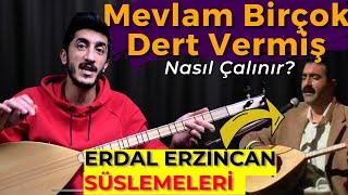 MEVLAM BİRÇOK DERT VERMİŞ SOLFEJ SAZ NOTALARI  ERDAL ERZİNCAN Mevlam Birçok Dert Vermiş Bağlama