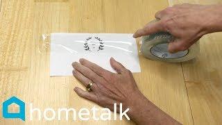 DIY Graphic Transfer - Youll be running the dollar store when you see this $4 trick  Hometalk